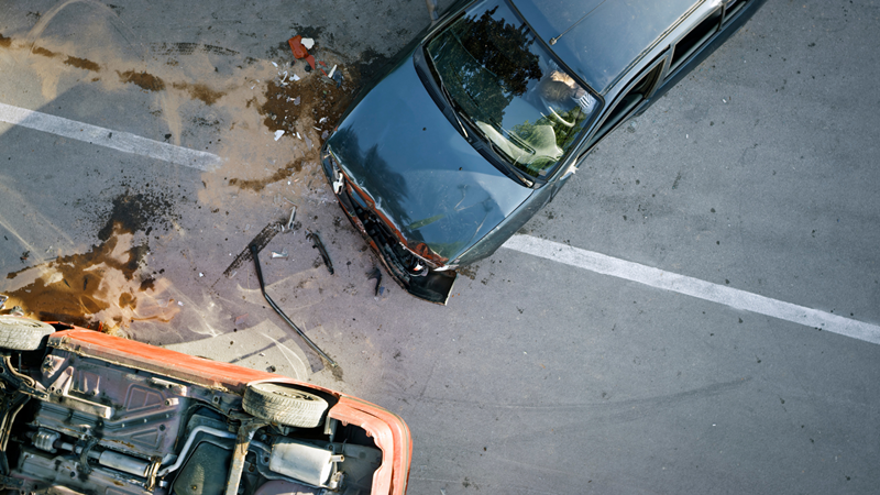 Two-Vehicle Injury Crash Near Garrett Rd & Pecanland Mall Exit
