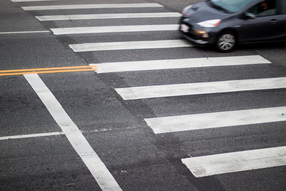 Pedestrian Struck in Crash on S Main St